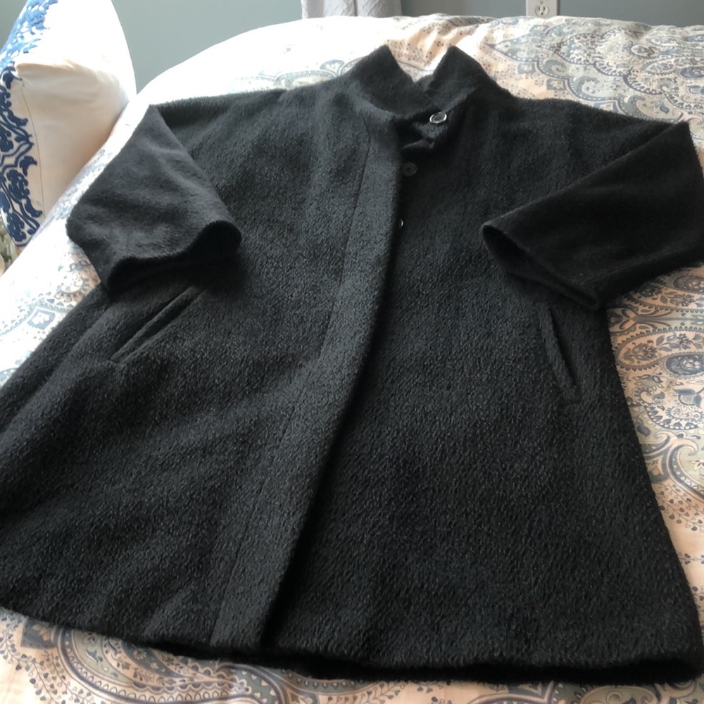 Hilary Radley Alpaca Suri Coat